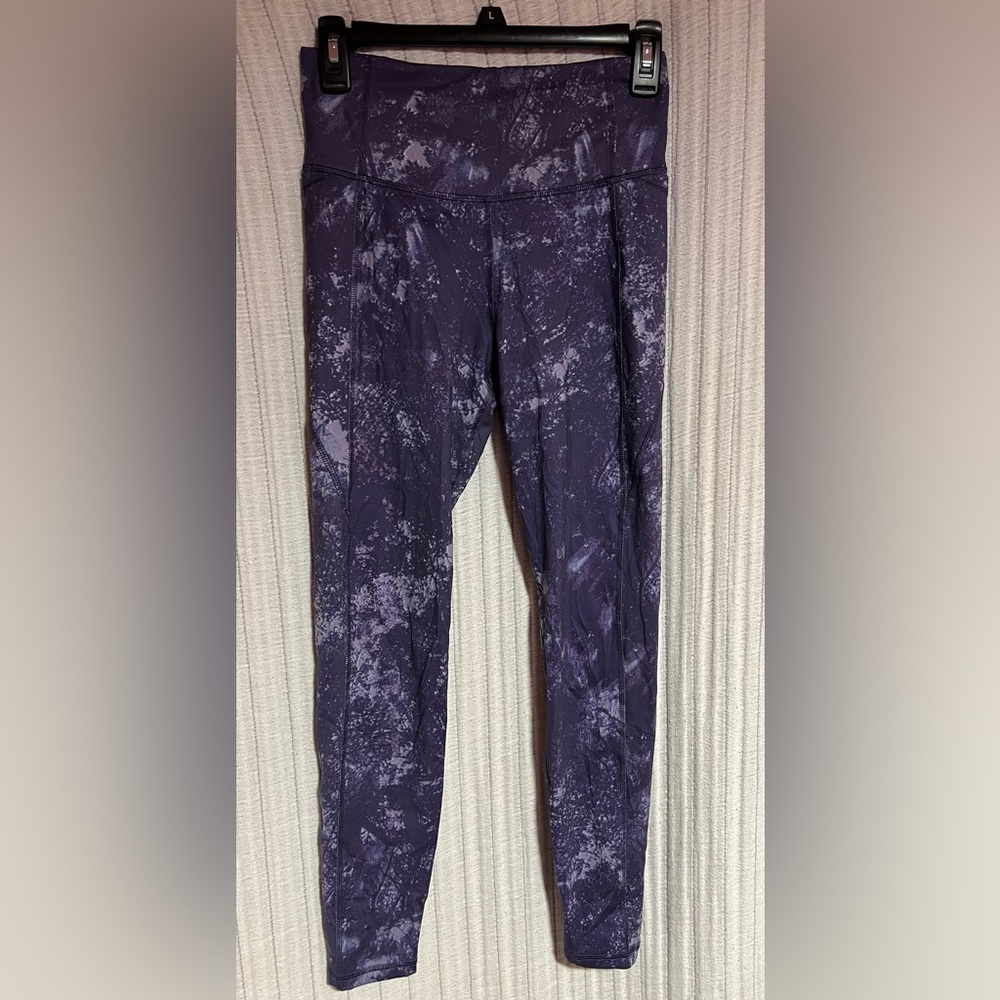 All in Motion Purple Printed Leggings